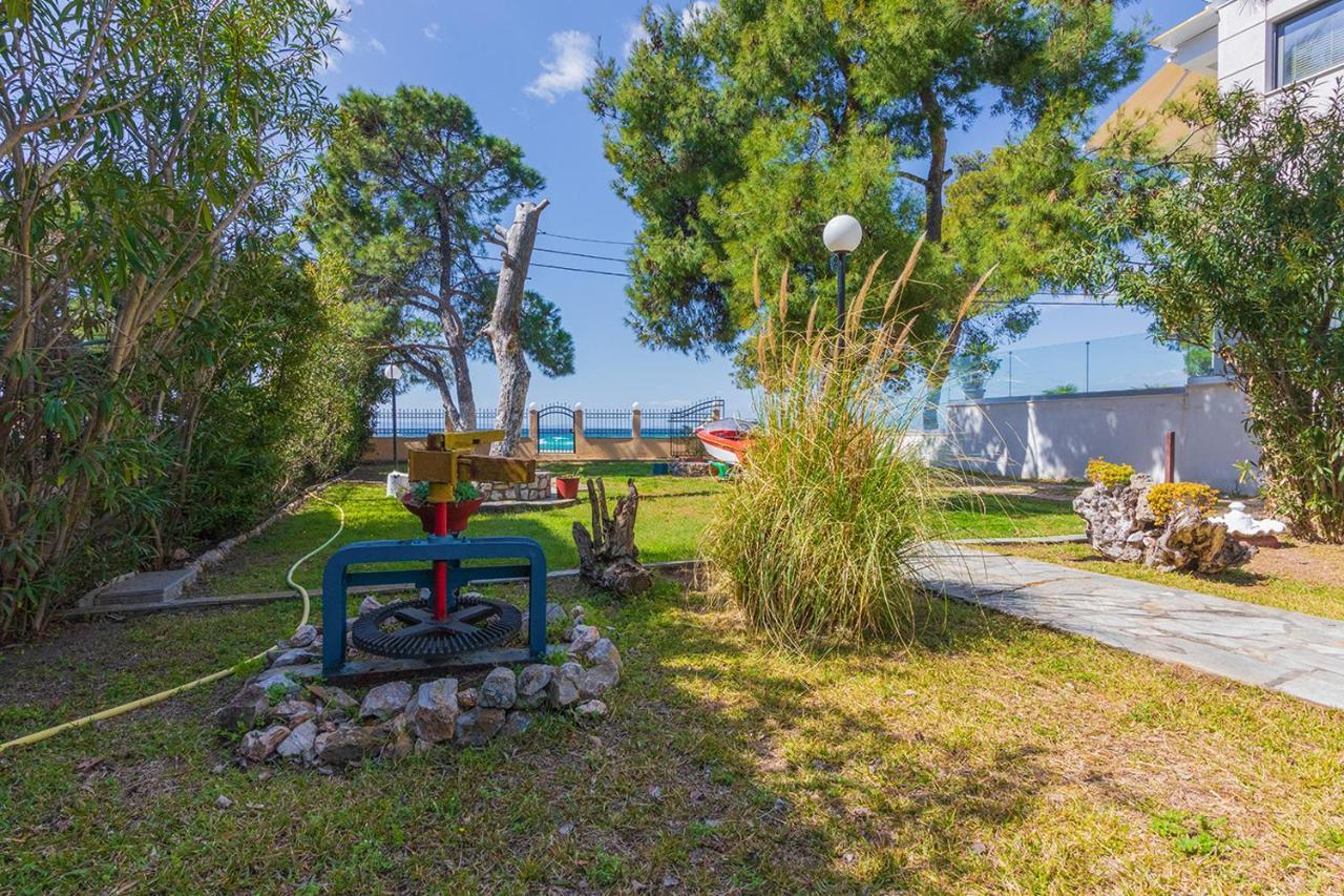 Galazia Akti Seaside Apartments 尼基季 外观 照片