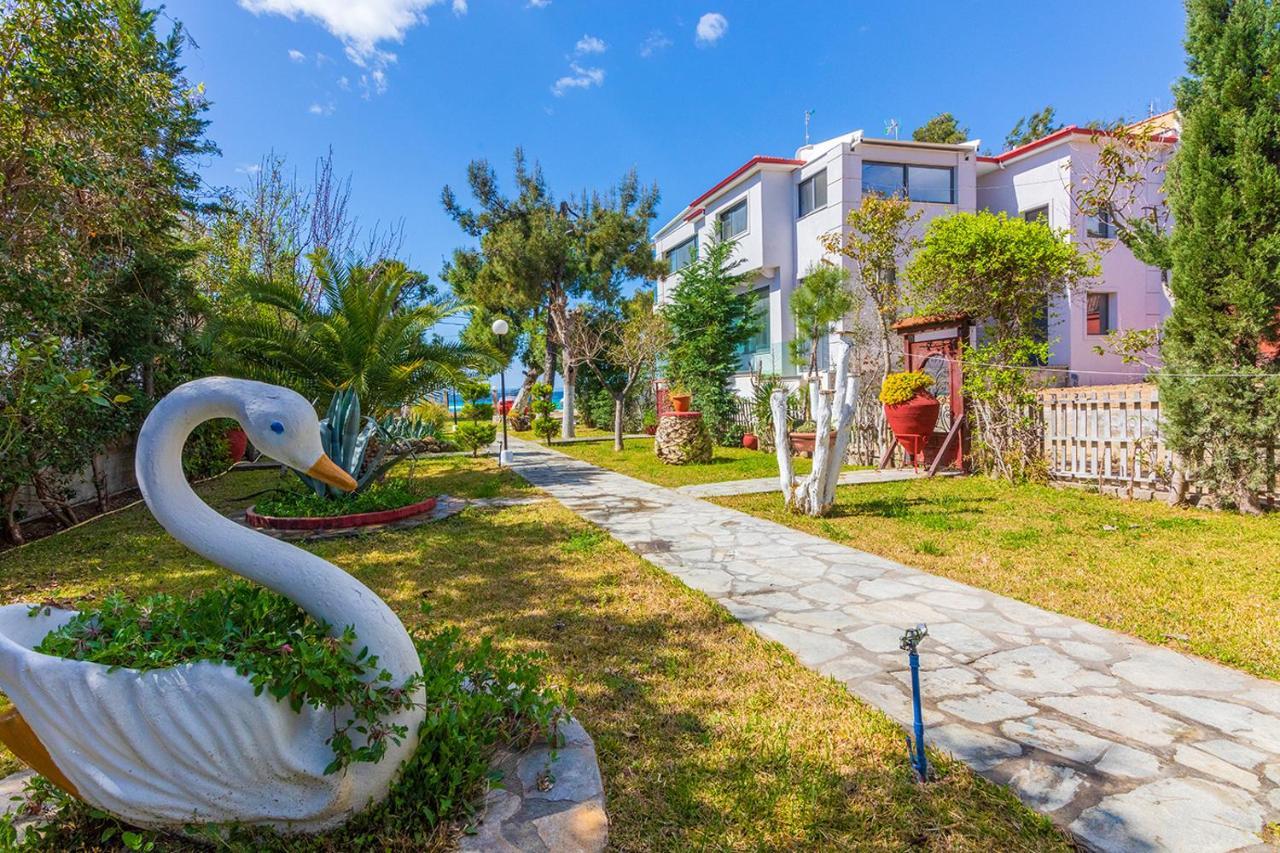 Galazia Akti Seaside Apartments 尼基季 外观 照片